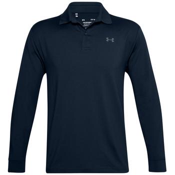 Under Armour Performance Long Sleeve Golf Polo - Navy - main image