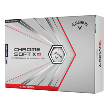 Callaway Chrome Soft X LS Golf Balls - White - main image