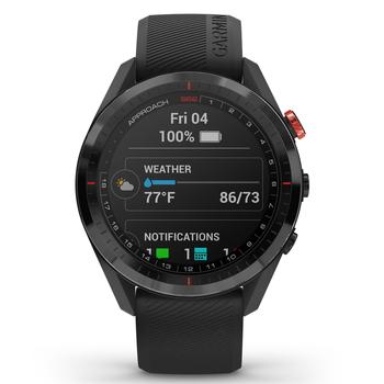 Garmin Approach S62 GPS Golf Watch & CT10 Sensor Bundle - Black  - main image