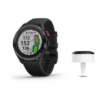 Garmin Approach S62 GPS Golf Watch & CT10 Sensor Bundle - Black  - main image