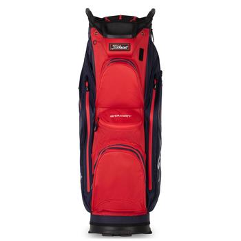 Titleist StaDry Waterproof 14 Way Golf Cart Bag - Navy/Red - main image