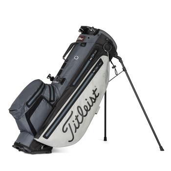 Titleist Players 4+ StaDry Golf Stand Bag - Grey/Charcoal/Black