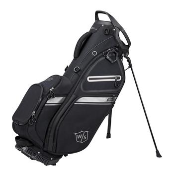Wilson Staff Exo II Carry Bag - Black/Black/Silver