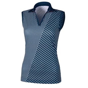 Galvin Green Mira Ventil8 Ladies Golf Polo Shirt Navy