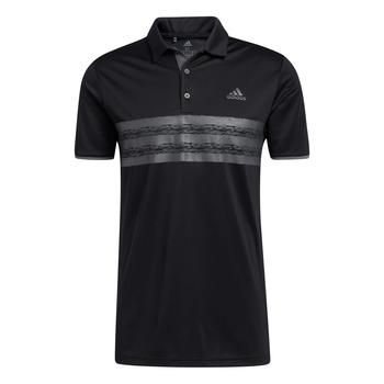 adidas Core Golf Polo Shirt - Black/Grey Five - main image