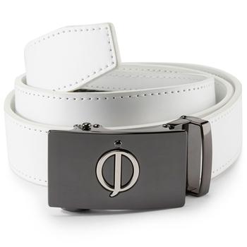 Oscar Jacobson Leather Golf Belt - White - main image
