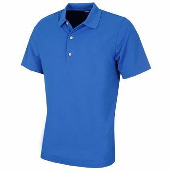 Greg Norman Play Dry Protek Micro Pique Polo Shirt - Navy - main image