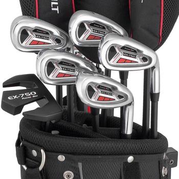 PowerBilt EX-750 Golf Package Set - Steel/Graphite +1" Longer - main image