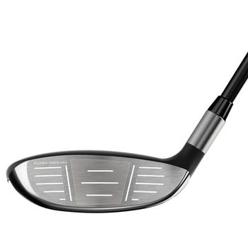 View of the clubface of a Callaway Rogue ST Fairway Wood Golf Club