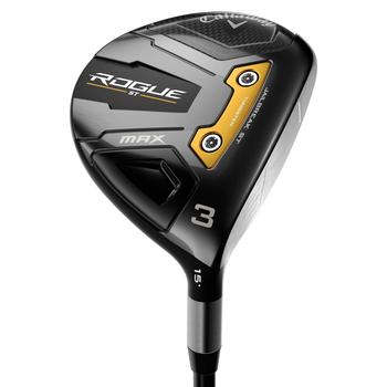 Sole of a Callaway Rogue ST Fairway Wood