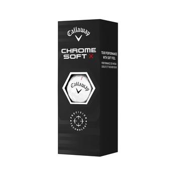 Callaway Chrome Soft X Golf Balls - White - main image