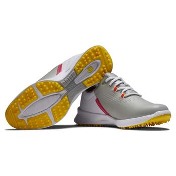 FootJoy Fuel Women's Golf Shoe - Grey/Yellow/Pink - main image