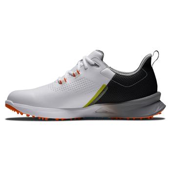 FootJoy Fuel Golf Shoe - White/Black/Orange - main image