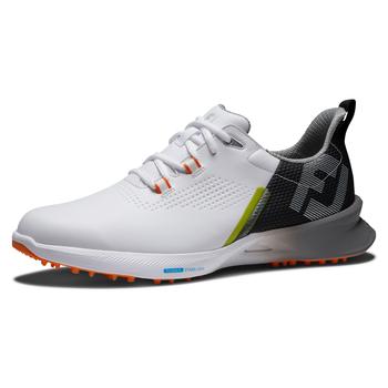 FootJoy Fuel Golf Shoe - White/Black/Orange - main image