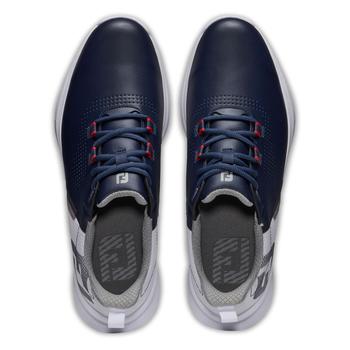 FootJoy Fuel Golf Shoe - Navy/White/Red - main image