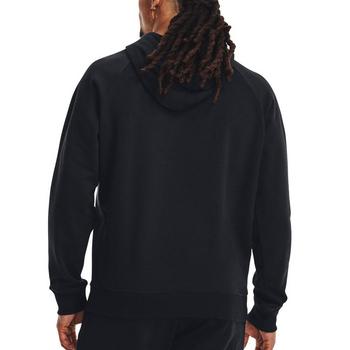Under Armour UA Rival Golf Fleece Hoodie - Black/White - main image