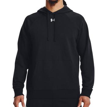 Gold Gear Direct - Under Armour UA Rival Golf Fleece Hoodie - Black/White - Image 3