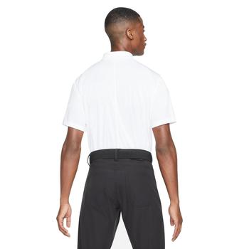 Nike Dri-Fit Victory Solid Polo Shirt - White/Black