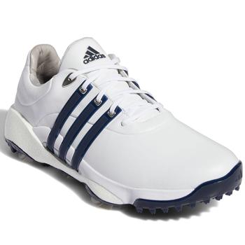 adidas TOUR360 22 Golf Shoe - White/Black/Navy/Grey - main image