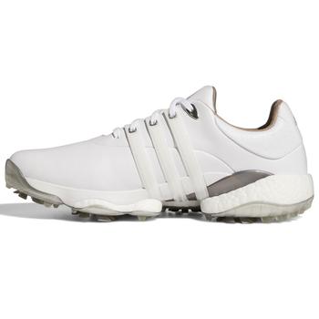 adidas TOUR360 22 Golf Shoe - White/White/Grey/Silver - main image