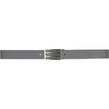 adidas 3-Stripe Tour Leather Golf Belt - Grey - main image