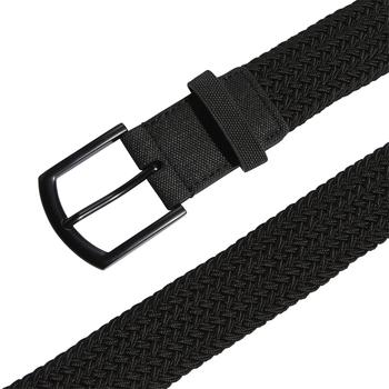 adidas Braided Stretch Tour Golf Belt - Black - main image