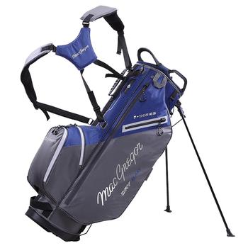 Macgregor 7-Series Water Resistant 9.5'' Golf Stand Bags - Navy/Grey - main image