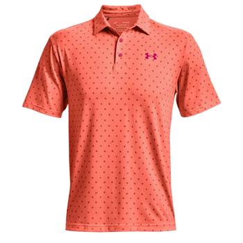 Under Armour Playoff 2.0 Golf Polo Shirt - Electric Tangerine - main image
