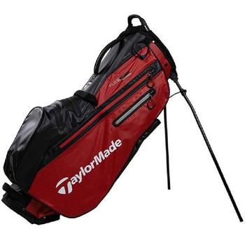 TaylorMade Flextech Waterproof Golf Stand Bag - Red/Black - main image