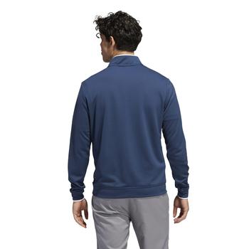 adidas Lightweight Quarter Zip Golf Sweater - Crew Navy - main image