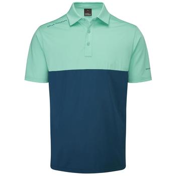Oscar Jacobson Willow Golf Polo Shirt - Teal - main image