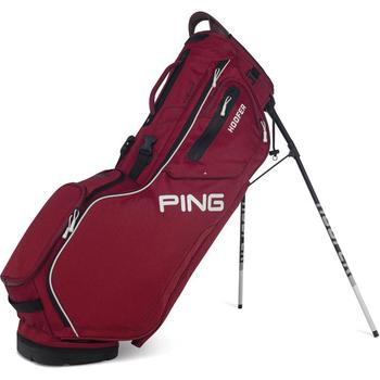Ping Hoofer Golf Stand Bag - Cardinal/White/Black - main image