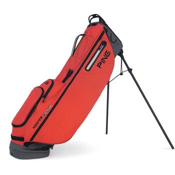 Ping Hoofer Craz-e-lite Golf Stand Bag - Orange/Dark Grey/Black - main image