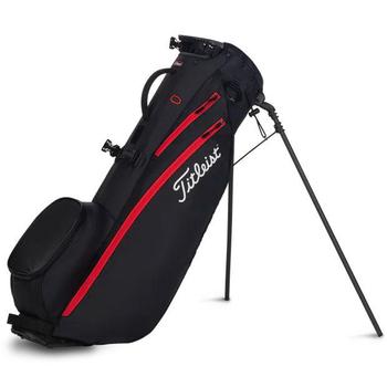 Titleist Players 4 Carbon Golf Stand Bag - Black/Black/Red - main image