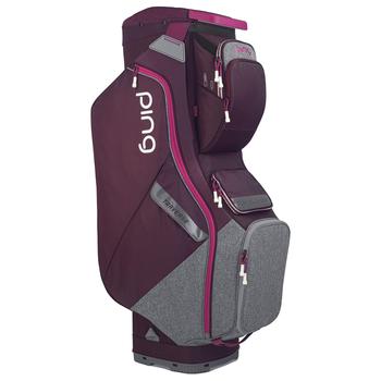 Ping Traverse 214 Golf Cart Bag - Garnet/Heathered Grey - main image