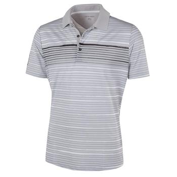 Galvin Green MORGAN Ventil8+ Golf Shirt - Cool Grey/White - main image