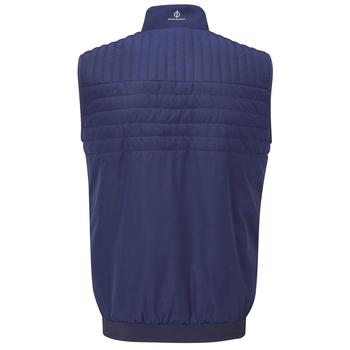 Oscar Jacobson Hodgson Padded Full Zip Golf Gilet - Navy - main image