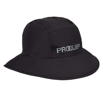 ProQuip Waterproof Golf Bucket Hat - Black