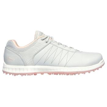 Skechers Go Golf Pivot Womens Golf Shoes - Grey/Pink - main image