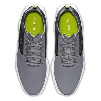 FootJoy Superlites XP Golf Shoe - Grey/White/Lime - main image
