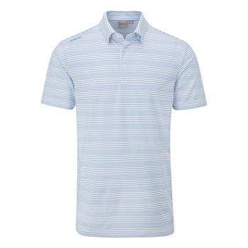 Ping Alexander Golf Polo Shirt - White/Infinity Blue - main image