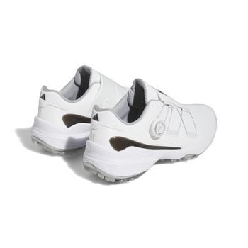 adidas ZG23 BOA Golf Shoes - White/Black/Silver - main image