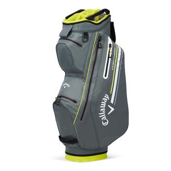 Callaway Golf Chev Dry 14 Waterproof Cart Bag - Charcoal/Flo Yellow - main image