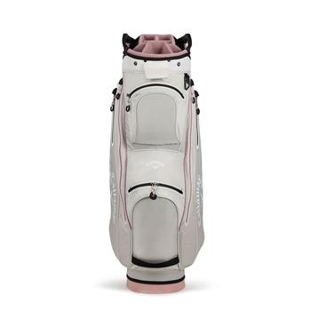 Callaway Golf Chev Dry 14 Waterproof Cart Bag 2023 - Silver/Rose - main image