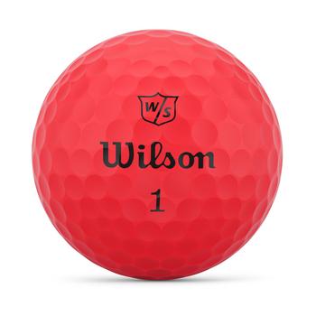 Wilson Staff Duo Soft Golf Balls - 2 Dozen - Red - main image