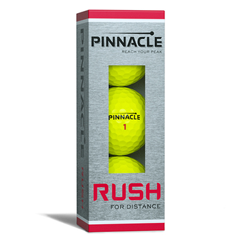 Pinnacle Rush 15 Pack Golf Balls - Yellow - main image
