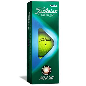 Titleist AVX Golf Ball - Yellow  - main image