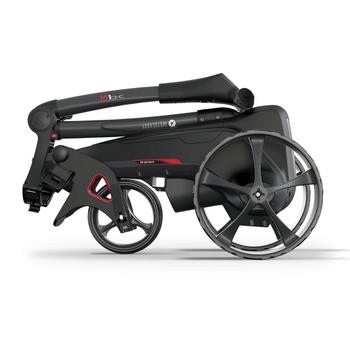 Motocaddy M1 DHC Graphite Electric Golf Trolley - Standard Lithium - main image