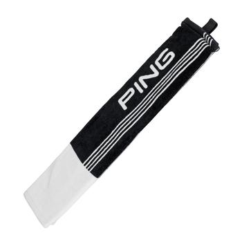 Ping 214 Tri Fold Golf Towel - Black - main image