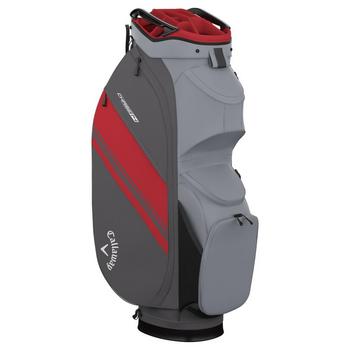 Callaway Chase 14 Golf Cart Bag - Steel/Graphite/Red - main image